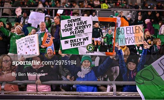Republic of Ireland v Georgia - UEFA Women's EURO 2025 Play-Off Round 1 Second Leg Republic of Ireland v Georgia - UEFA Women's EURO 2025 Play-Off Round 1 Second Leg