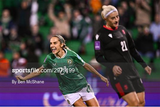 Republic of Ireland v Georgia - UEFA Women's EURO 2025 Play-Off Round 1 Second Leg