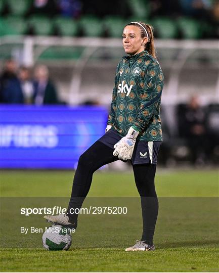 Republic of Ireland v Georgia - UEFA Women's EURO 2025 Play-Off Round 1 Second Leg Republic of Ireland v Georgia - UEFA Women's EURO 2025 Play-Off Round 1 Second Leg
