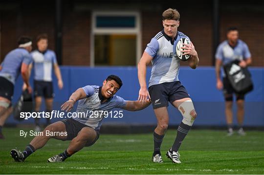 New Zealand Rugby Squad Training and Media Conference