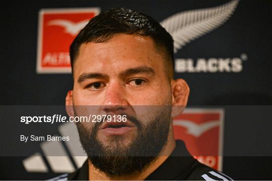 New Zealand Rugby Squad Training and Media Conference New Zealand Rugby Squad Training and Media Conference