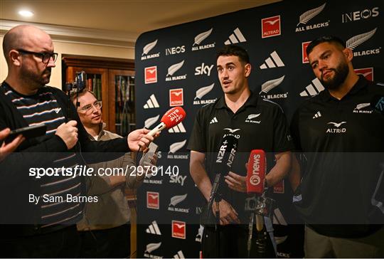 New Zealand Rugby Squad Training and Media Conference New Zealand Rugby Squad Training and Media Conference