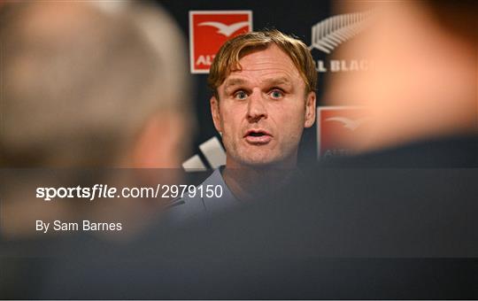 New Zealand Rugby Squad Training and Media Conference New Zealand Rugby Squad Training and Media Conference