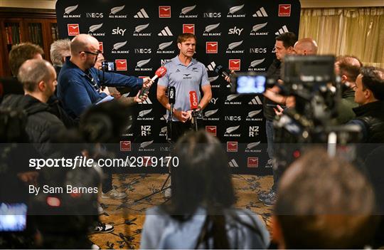 New Zealand Rugby Squad Training and Media Conference New Zealand Rugby Squad Training and Media Conference