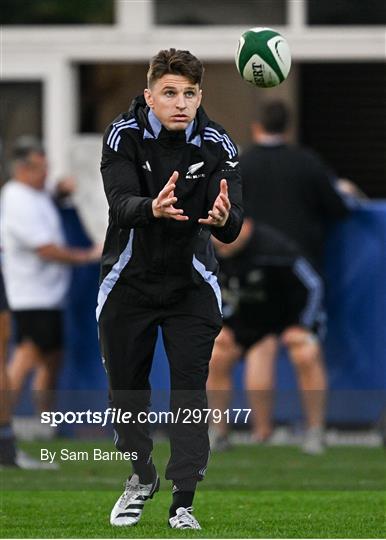 New Zealand Rugby Squad Training and Media Conference