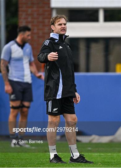 New Zealand Rugby Squad Training and Media Conference
