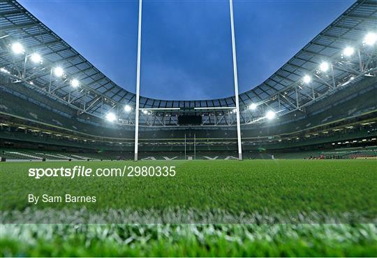 Ireland v New Zealand - Autumn Nations Series Ireland v New Zealand - Autumn Nations Series