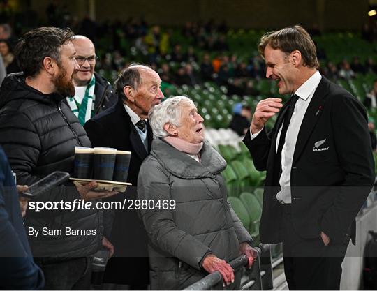 Ireland v New Zealand - Autumn Nations Series Ireland v New Zealand - Autumn Nations Series