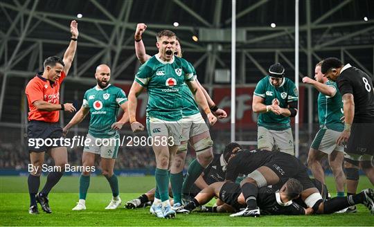 Ireland v New Zealand - Autumn Nations Series Ireland v New Zealand - Autumn Nations Series