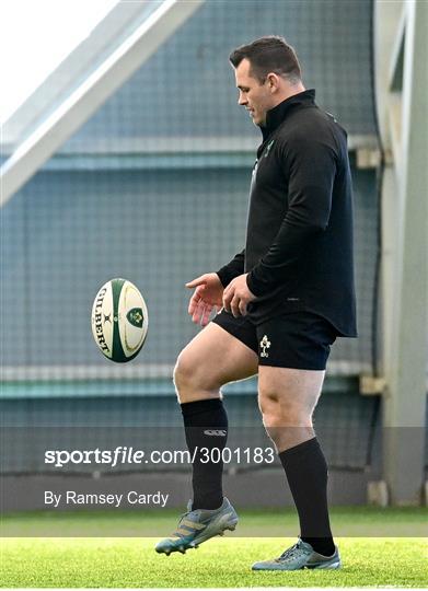 Ireland Rugby Squad Training and Media Conference Ireland Rugby Squad Training and Media Conference
