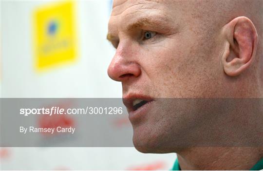 Ireland Rugby Squad Training and Media Conference Ireland Rugby Squad Training and Media Conference