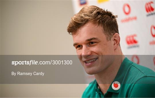 Ireland Rugby Squad Training and Media Conference Ireland Rugby Squad Training and Media Conference