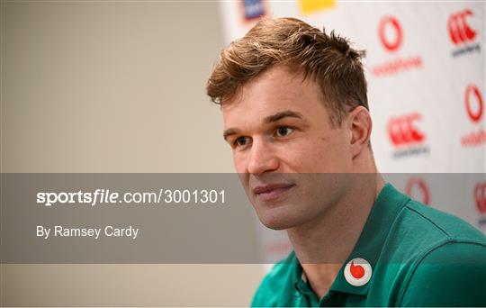 Ireland Rugby Squad Training and Media Conference Ireland Rugby Squad Training and Media Conference