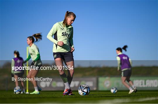 Republic of Ireland Women Training Session Republic of Ireland Women Training Session