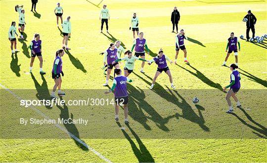 Republic of Ireland Women Training Session Republic of Ireland Women Training Session