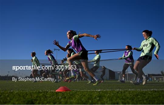 Republic of Ireland Women Training Session Republic of Ireland Women Training Session