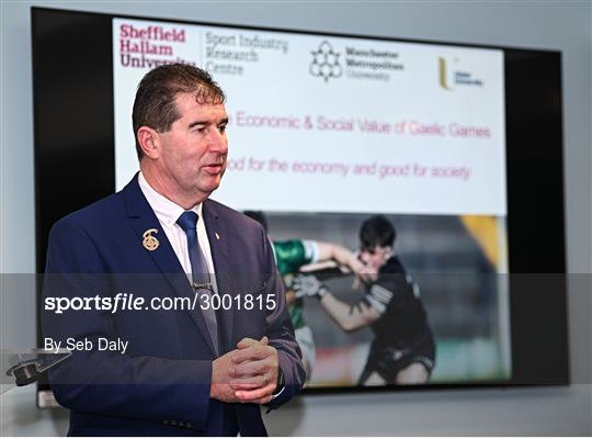 Launch of the Report on the Economic Impact and Social Value of Gaelic Games