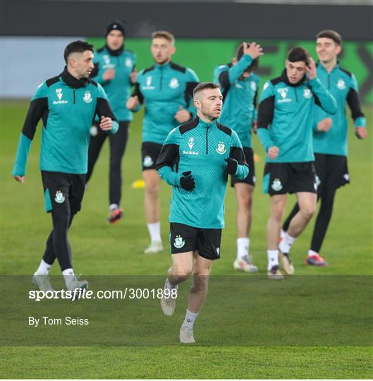 Shamrock Rovers Press Conference and Training Session Shamrock Rovers Press Conference and Training Session