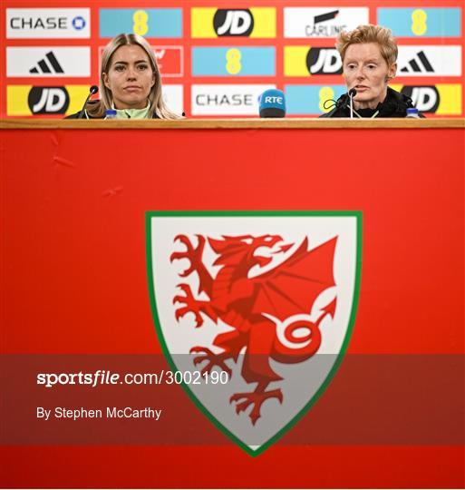 Republic of Ireland Women Training and Press Conference Republic of Ireland Women Training and Press Conference