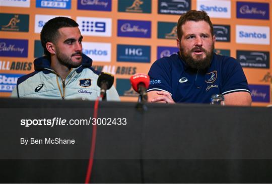 Australia Rugby Squad Training & Media Conference Australia Rugby Squad Training & Media Conference