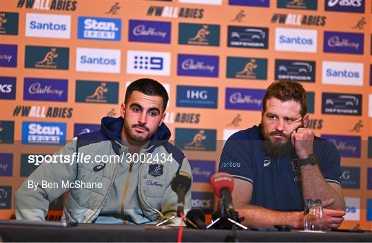 Australia Rugby Squad Training & Media Conference Australia Rugby Squad Training & Media Conference