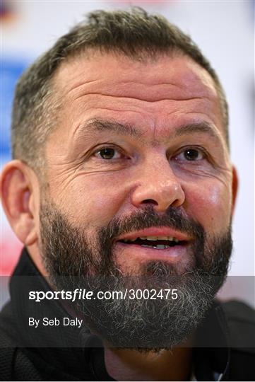 Ireland Rugby Media Conference