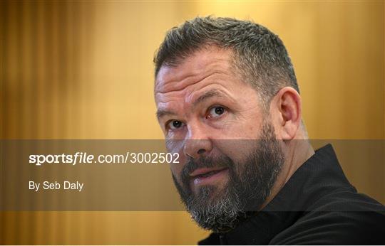 Ireland Rugby Media Conference Ireland Rugby Media Conference