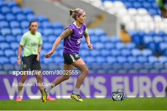 Republic of Ireland Women Press Conference and Training Session