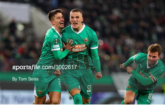 SK Rapid v Shamrock Rovers - UEFA Conference League SK Rapid v Shamrock Rovers - UEFA Conference League