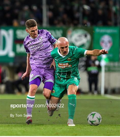 SK Rapid v Shamrock Rovers - UEFA Conference League SK Rapid v Shamrock Rovers - UEFA Conference League