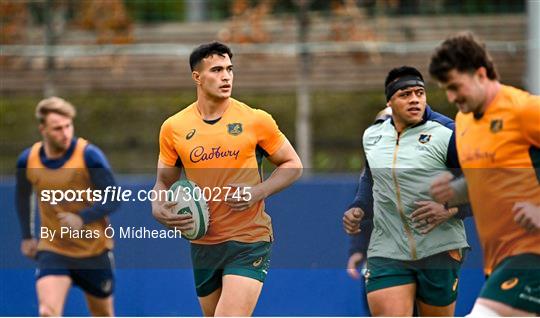 Australia Rugby Captain's Run Australia Rugby Captain's Run