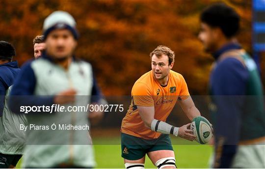 Australia Rugby Captain's Run Australia Rugby Captain's Run