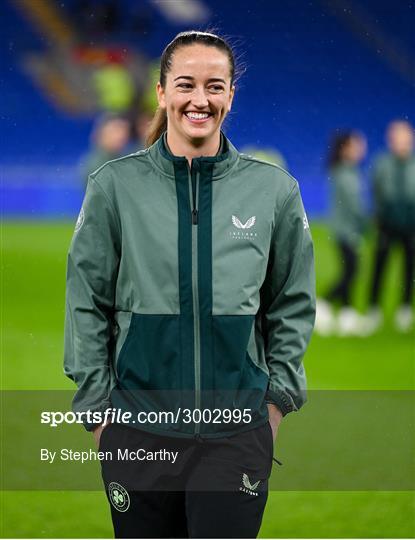Wales v Republic of Ireland - UEFA Women's EURO 2025 Play-Off Round Two First Leg