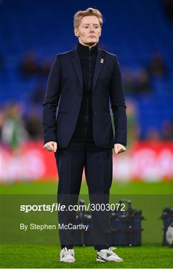 Wales v Republic of Ireland - UEFA Women's EURO 2025 Play-Off Round Two First Leg Wales v Republic of Ireland - UEFA Women's EURO 2025 Play-Off Round Two First Leg
