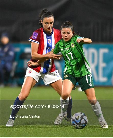 Northern Ireland v Norway - UEFA Women's EURO 2025 Play-Off Round 2 First Leg Northern Ireland v Norway - UEFA Women's EURO 2025 Play-Off Round 2 First Leg