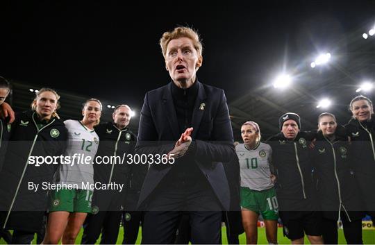 Wales v Republic of Ireland - UEFA Women's EURO 2025 Play-Off Round Two First Leg