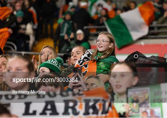 Wales v Republic of Ireland - UEFA Women's EURO 2025 Play-Off Round Two First Leg Wales v Republic of Ireland - UEFA Women's EURO 2025 Play-Off Round Two First Leg