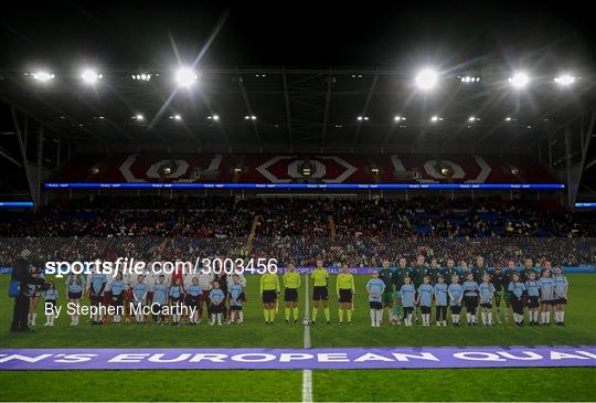 Wales v Republic of Ireland - UEFA Women's EURO 2025 Play-Off Round Two First Leg Wales v Republic of Ireland - UEFA Women's EURO 2025 Play-Off Round Two First Leg