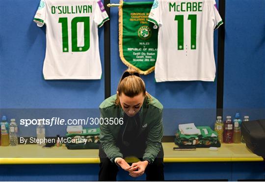 Wales v Republic of Ireland - UEFA Women's EURO 2025 Play-Off Round Two First Leg Wales v Republic of Ireland - UEFA Women's EURO 2025 Play-Off Round Two First Leg