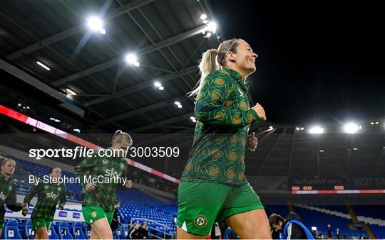 Wales v Republic of Ireland - UEFA Women's EURO 2025 Play-Off Round Two First Leg Wales v Republic of Ireland - UEFA Women's EURO 2025 Play-Off Round Two First Leg