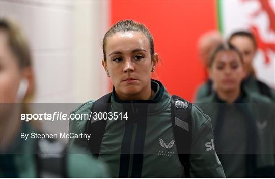 Wales v Republic of Ireland - UEFA Women's EURO 2025 Play-Off Round Two First Leg Wales v Republic of Ireland - UEFA Women's EURO 2025 Play-Off Round Two First Leg