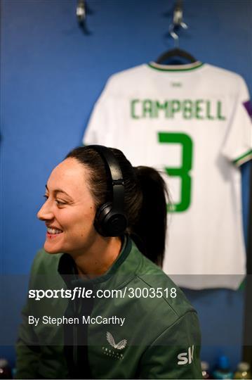 Wales v Republic of Ireland - UEFA Women's EURO 2025 Play-Off Round Two First Leg Wales v Republic of Ireland - UEFA Women's EURO 2025 Play-Off Round Two First Leg