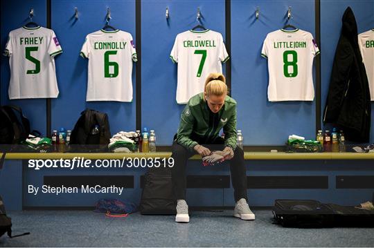 Wales v Republic of Ireland - UEFA Women's EURO 2025 Play-Off Round Two First Leg
