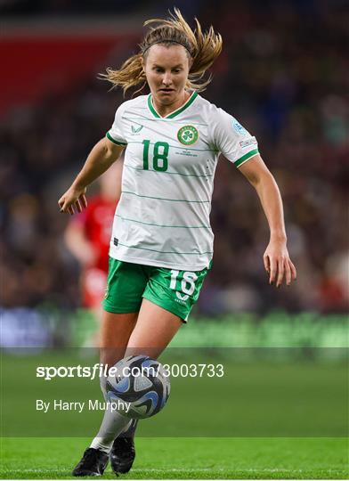Wales v Republic of Ireland - UEFA Women's EURO 2025 Play-Off Round Two First Leg Wales v Republic of Ireland - UEFA Women's EURO 2025 Play-Off Round Two First Leg