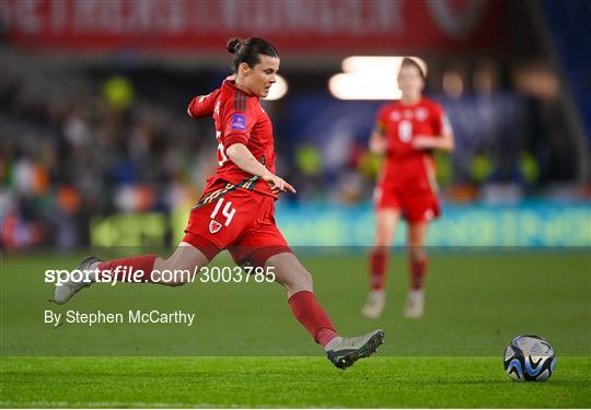 Wales v Republic of Ireland - UEFA Women's EURO 2025 Play-Off Round Two First Leg Wales v Republic of Ireland - UEFA Women's EURO 2025 Play-Off Round Two First Leg