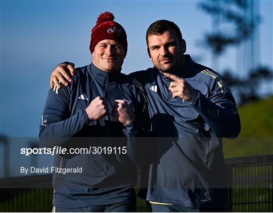 Munster Rugby Squad Training Munster Rugby Squad Training