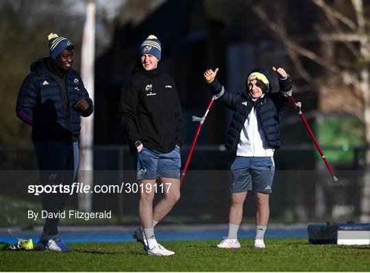 Munster Rugby Squad Training