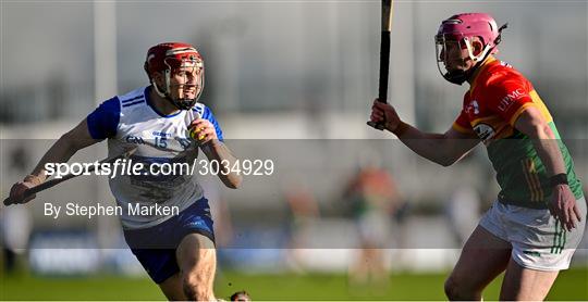 Carlow v Waterford - Allianz Hurling League Division 1B Carlow v Waterford - Allianz Hurling League Division 1B