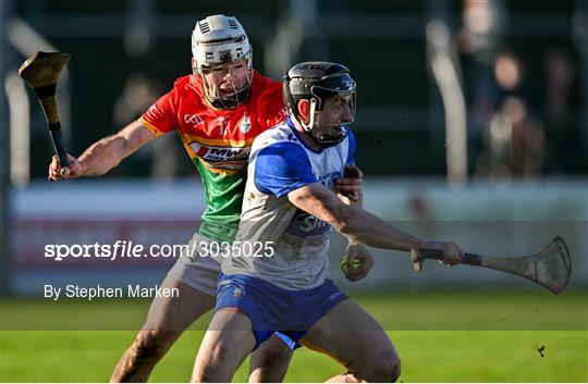 Carlow v Waterford - Allianz Hurling League Division 1B Carlow v Waterford - Allianz Hurling League Division 1B