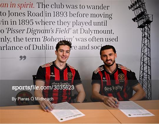 Bohemians Unveil New Signings Bohemians Unveil New Signings